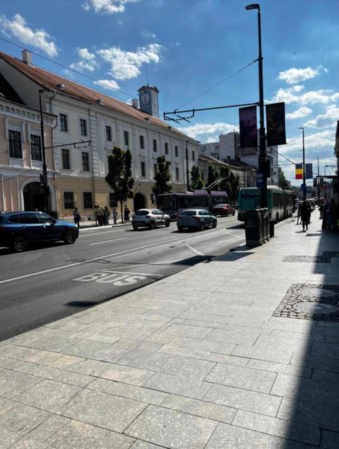 Apartmán Ndl Downtown Kluž Exteriér fotografie
